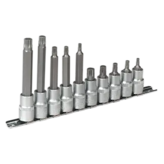 Premier Spline Socket Bit Set 1/2"Sq Drive 10pc [AK6215]