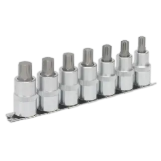 Premier Ribe Socket Bit Set 1/2"Sq Drive 55mm 7pc [AK6234]