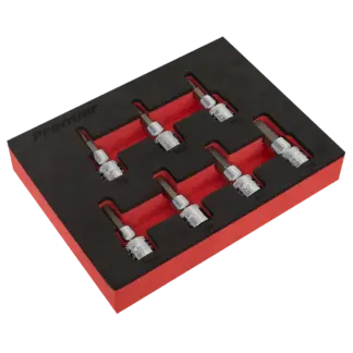 Premier Imperial Hex Socket Bit Set 3/8"Sq Drive 7pc [AK6246]