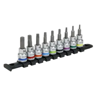Premier Platinum TRX-Star* Socket Bit Set 3/8"Sq Drive 9pc [AK6251]