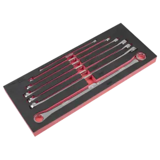 Extra-Long Double End Ring Spanner Set 7pc [AK6311]