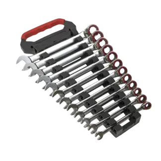 Premier Platinum Reversible Ratchet Combination Spanner Set 12pc [AK63944]