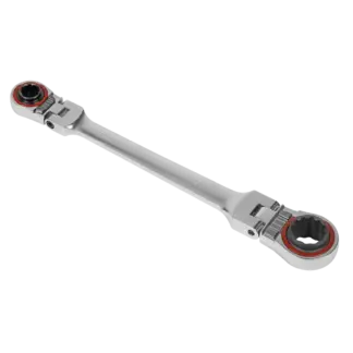 Premier Platinum 4-in-1 Flexi-Head Reversible Ratchet Ring Spanner [AK63947]