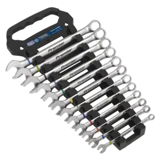 Premier Platinum Anti-Slip Combination Spanner Set 12pc [AK63950]