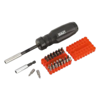 Premier Gearless Ratchet Screwdriver Set 34pc [AK6498]