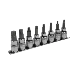 Premier Imperial Lock-On™ Hex Socket Bit Set 3/8"Sq Drive 8pc [AK65603]