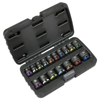 Impact Socket Set 3/8"Sq Drive 17pc [AK68218]