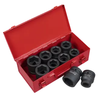 Premier Metric/Imperial Impact Socket Set 1"Sq Drive 10pc [AK688]