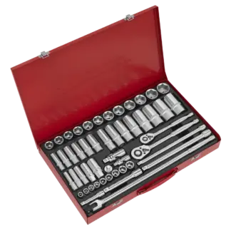 Premier Socket Set 3/8" & 1/2"Sq Drive 50pc [AK6942]