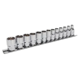 Premier Total Drive® Socket Set 1/4"Sq Drive 13pc [AK69813]