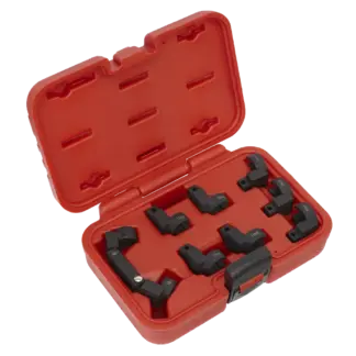 Injector Pipe Socket Set 3/8"Sq Drive 9pc [AK6985]