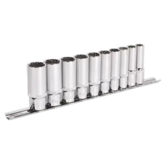 Premier Total Drive® Deep Socket Set 3/8"Sq Drive 10pc [AK69910D]