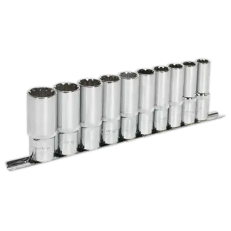 Premier Total Drive® Deep Socket Set 1/2"Sq Drive 10pc [AK70610D]