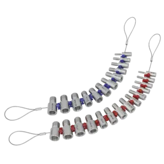 Metric/Imperial  Nut & Bolt Thread Checker 26pc [AK70NBC]