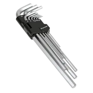Premier Extra-Long Hex Key Set 9pc [AK7137]