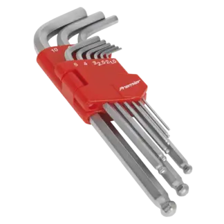 Premier Long Ball-End Hex Key Set 9pc [AK7139]