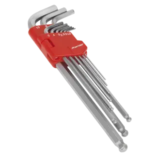 Premier Extra-Long Ball-End Hex Key Set 9pc [AK7140]