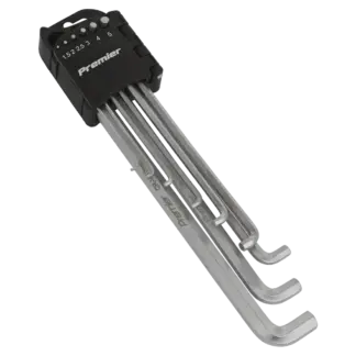 Premier Extra-Long Stubby Element Hex Key Set 9pc [AK7174]