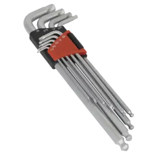 Premier Imperial Lock-On™ Extra-Long Ball-End Hex Key Set 9pc [AK7181]