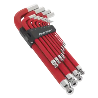 Premier Jumbo Anti-Slip Ball-End Hex Key Set 13pc [AK7187]