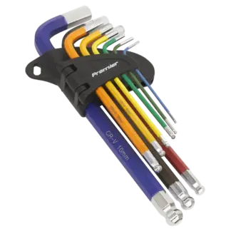 Premier Long Ball-End Hex Key Set 9pc [AK7190]