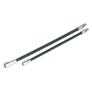Premier Flexible Extension Adaptor Set 1/4"Sq x 254mm & 3/8"Sq x 305mm 2pc [AK7342]
