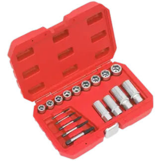 Premier Bolt, Stud & Screw Extractor Set 18pc [AK751]