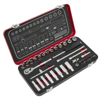 Premier Platinum Socket Set 1/4"Sq Drive 49pc [AK7920]
