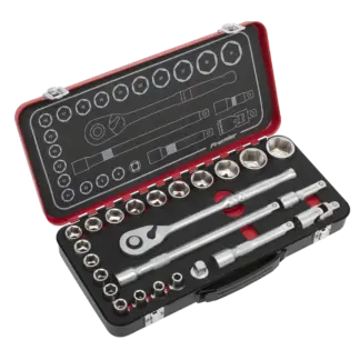 Premier Platinum Socket Set 1/2"Sq Drive 24pc [AK7924]