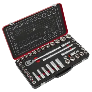 Premier Platinum Metric/Imperial Socket Set 1/2"Sq Drive 40pc [AK7925]