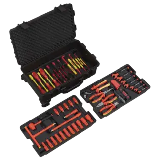 Premier Insulated Tool Kit 3/8"Sq Drive 1000V 50pc - VDE Approved [AK7938]