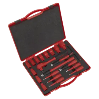 Premier Insulated Socket Set 1/2"Sq Drive 20pc - VDE Approved [AK7941]