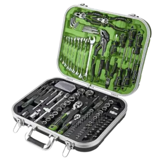 Premier Mechanic's Tool Kit 144pc - Hi-Vis Green [AK7980HV]