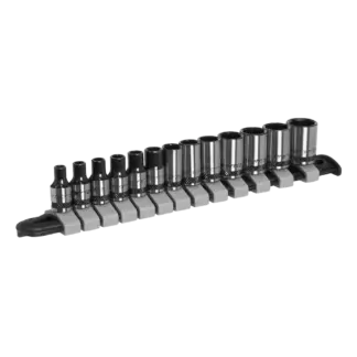 Premier Black Socket Set 1/4"Sq Drive 13pc [AK7990]