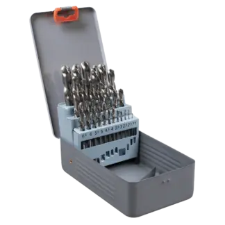 Left-Hand Spiral Drill Bit Set 25pc [AK8191]