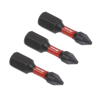 Premier Phillips Impact Power Tool Bits #1 x 25mm 3pc [AK8204]