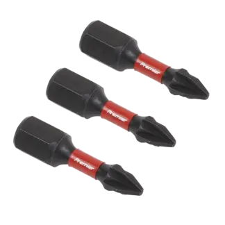 Premier Pozi Impact Power Tool Bits #1 x 25mm 3pc [AK8207]