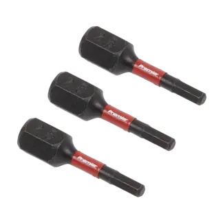 Premier Hex Impact Power Tool Bits 2.5 x 25mm 3pc [AK8210]