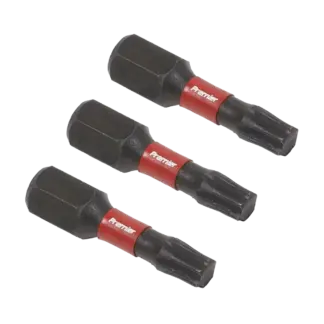 Premier TRX-Star* Impact Power Tool Bits T25 x 25mm 3pc [AK8218]