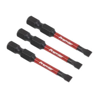 Premier Slotted Impact Power Tool Bits 4.5 x 50mm 3pc [AK8226]