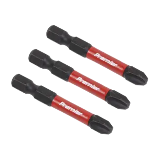 Premier Phillips Impact Power Tool Bits #3 x 50mm 3pc [AK8231]