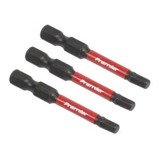 Premier Hex Impact Power Tool Bits 4 x 50mm 3pc [AK8237]