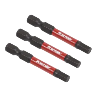Premier Hex Impact Power Tool Bits 5 x 50mm 3pc [AK8238]