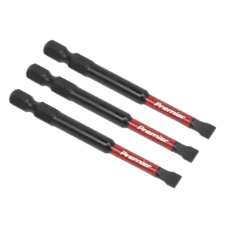 Premier Slotted Impact Power Tool Bits 5.5 x 75mm 3pc [AK8252]