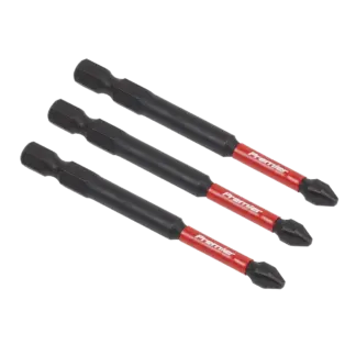 Premier Phillips Impact Power Tool Bits #2 x 75mm 3pc [AK8255]