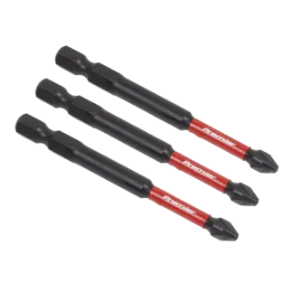 Premier Pozi Impact Power Tool Bits #2 x 75mm 3pc [AK8258]