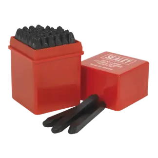 Letter & Number Punch Set 2.5mm 36pc [AK8296]