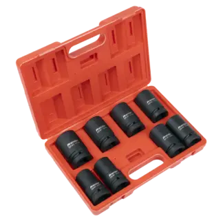 Premier Deep Impact Socket Set 1"Sq Drive 8pc [AK888M]