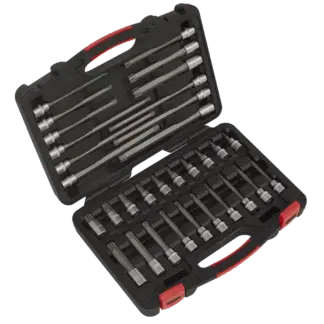 Premier Platinum TRX-Star* Socket Bit Set 3/8"Sq Drive 32pc [AK89001]