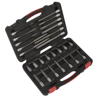 Premier Platinum Spline Socket Bit Set 3/8"Sq Drive 26pc [AK89002]
